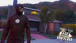 GTA 5 PC - The Flash VS Reverse Flash ! 15 Years Ago ! (The Ultimate Flash Mod Gameplay)