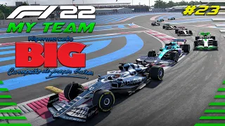 F1 22 MY TEAM #23 - CORRIDA DE RECUPERAÇÃO NO GP DA FRANÇA