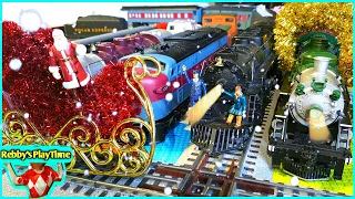 Christmas Toy Train Videos For Kids Funny Toy Train Video Rebby's PlayTime