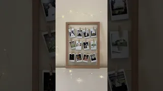 Polaroid Photo Frame DIY #shorts #diyshorts #diyphotoframe #diyhomedecor