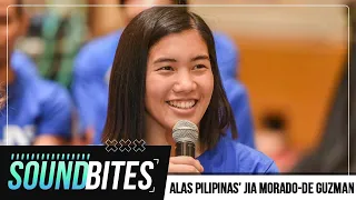 Jia Morado-De Guzman speaks on her team captain role for Alas Pilipinas | Soundbites