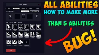 BUG IN TABS! 6+ ABILITIES!!! ► Totally Accurate Battle Simulator Unit Creator