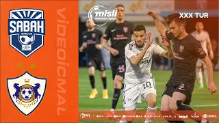 Misli Premyer Liqası 2023/2024 XXX tur "Sabah" 3-2 "Qarabağ"