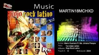 Disco | Rojo Rock Latino - Mario Guerrrero ft. Ma. Jimena "Tus viejas cartas"
