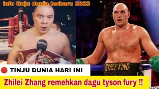 USAI HABISI JOE JOYCE ZHILEI ZHANG TANTANG DUEL TYSON FURY | TINJU DUNIA HARI INI