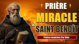 PRIÈRE MIRACLE À SAINT BENOÎT POUR UNE AIDE URGENT🙏Prière à SAINT BENOÎT