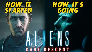 My clueless playthrough of Aliens: Dark Descent.