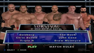 WWE Smackdown HCTP |Survival Full Match | VP Gaming #wwe #smackdown #ps2 #gaming