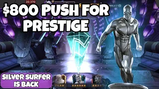 I PUSH FOR A 6* SILVER SURFER IN THE CAVALIER CRYSTALS