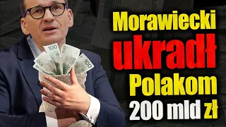 Morawiecki ukradł Polakom 200 mld zł. Ile naprawdę Polacy stracili na inflacji -wyjaśnia dr S Dudek