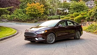 2017 Ford Fusion Hybrid Platinum Car Review