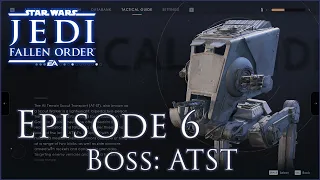 Episode 6: ATST Boss - No Damage Tutorial - Star Wars Jedi Fallen Order - Teach Me How