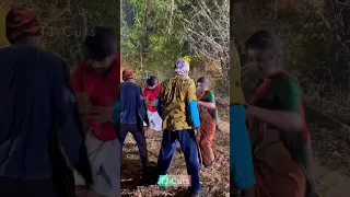 💥துளசி #fight #scene #bts #forest #behindthescenes #bts #vaanathaipola #actress #thulasi #serial