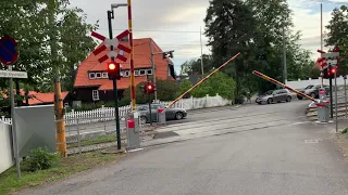 Holgerslystveien Tram Level Crossing 13/09/20