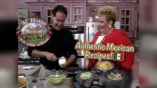 Arlenes Learns About Mexican Food: Guacamole and Tuna Ceviche