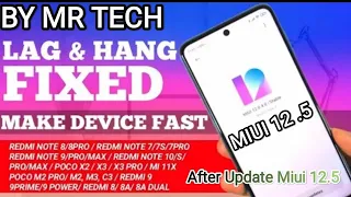 HOW TO FIX MIUI 12.5 HEATING ISSUE MIUI 12 FAST BATTERY DRAIN PROBLEM | FIX PHONE LAGGING & HANGING