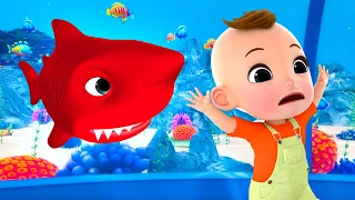 Baby Shark Song + More Nursery Rhymes & Kids Songs | Bebeplim