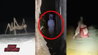 Mendingan Kabur ! 5 Penampakan Hantu dan Makhluk Aneh yang Menakutkan Juga Menyeramkan