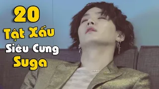 20 Thói Quen Tật Xấu Siêu Cưng Của Suga (BTS)