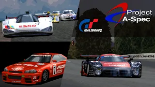 A Bonus Tour of GT2 Project A-Spec [Version 1.0] | Showing Extra Changes