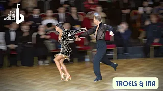 Troels Bager & Ina Jeliazkova - Samba Latin Dance | The Open Blackpool 2023