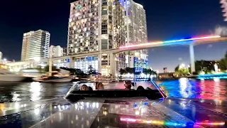 Miami River Time-Lapsed at Night is quite unreal.  Join Howe2Live in this emotional journey.