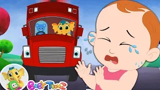 Baby Wheels On The Bus Vehicle Song +More Nursery Rhymes & Kids Songs -Emmie The Elephant BabyToonz