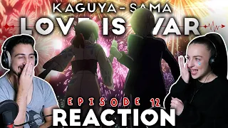 SOOO CUTE!! 🥰 Kaguya Sama: Love is War Episode 12 REACTION!