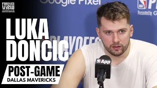 Luka Doncic Reacts to Dallas Mavs Taking a 3-2 Series Lead vs. LA Clippers & Playing Through Injury