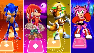 Sonic VS Knuckles VS Tails VS Amy Rose