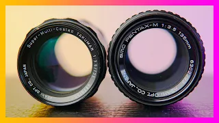 SMC Takumar VS Pentax-M 135mm f3.5 - vintage lens comparison