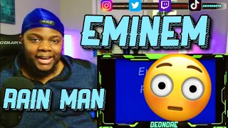 HE SAID WHAT?!!?! Eminem- Rain Man | (REACTION)!!!