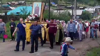 Крестный ход в Хилке