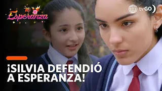 Silvia defends Esperanza from the girls who bother her! | Mi Esperanza | América Televisión