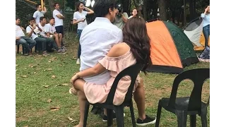 Kathniel sweetness sa BTS ng Can't Help Falling Inlove MTV