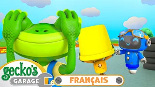 Gecko et les mécaniciens jouent à cache-cache | Le Garage de Gecko｜Camions pour enfants