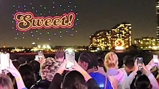 🍭 CANDY CRUSH SAGA 500 Drone Light Show 10th Anniversary NYC 🍬