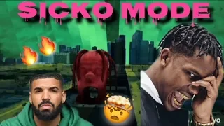 TRASH or PASS!! Travis Scott (SICKO MODE music video) ft Drake [REACTION]