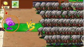 Plants vs Zombies - 1  Cactus vs 9999 Balloon Zombie vs Dr. Zomboss