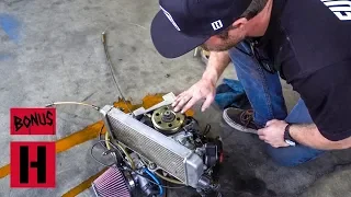 Racecar Bed Motor Repairs with Danger Dan - Freeze Plugs 101!