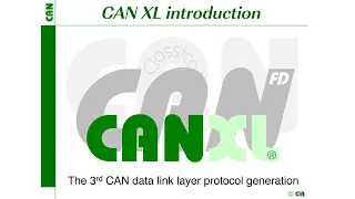 The next generation - CAN XL webinar 2020-06-09