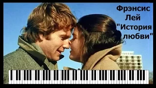 Фрэнсис Лей - История любви/ Francis Lai - Love Story (piano)