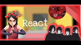 ❤💋||Uchiha Clan reacts to Sarada Uchiha||❤💋||•REQUESTED•||~1K SUBS SPECIAL~