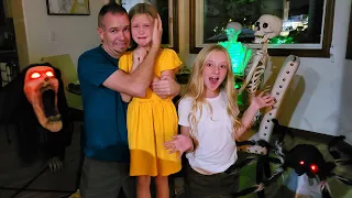 Beyond Family Haunted House Tour 2022!!! Who Gets Scared the Worst?!?!