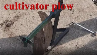Cultivator Plow homemade