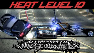 Need For Speed Most Wanted HEAT Level 10 Pursuit | Redux 2.3 Ultimate Overhaul, Cars & Graphics Mod