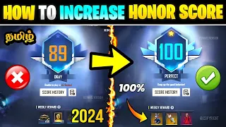 HOW TO INCREASE HONOR SCORE IN FREEFIRE TAMIL | GLTG GAMING |