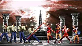 [KOF MUGEN] Kyo 666 Update VS Athena X | Request Match