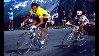 Tour de Francia 1985 Etapa 11 Pontarlier-Morzine Avoriaz.Victoria de Lucho Herrera.Hinault más lider