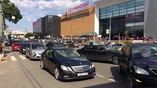 Timelapse видео на iOS. Пешеходный переход около ТЦ Гагаринский